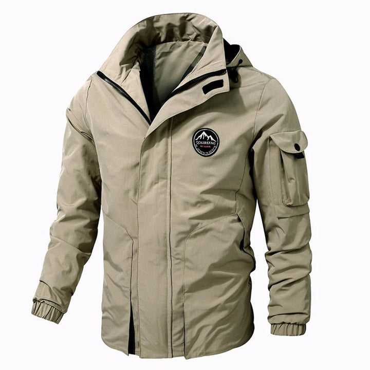 Conrad - Men's hooded bomber jacket - for casual wear