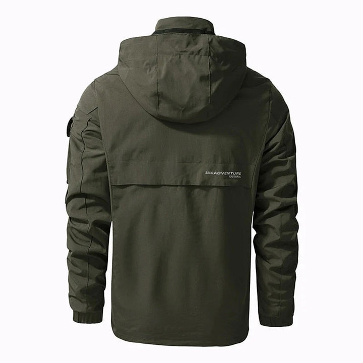 Conrad - Men's hooded bomber jacket - for casual wear