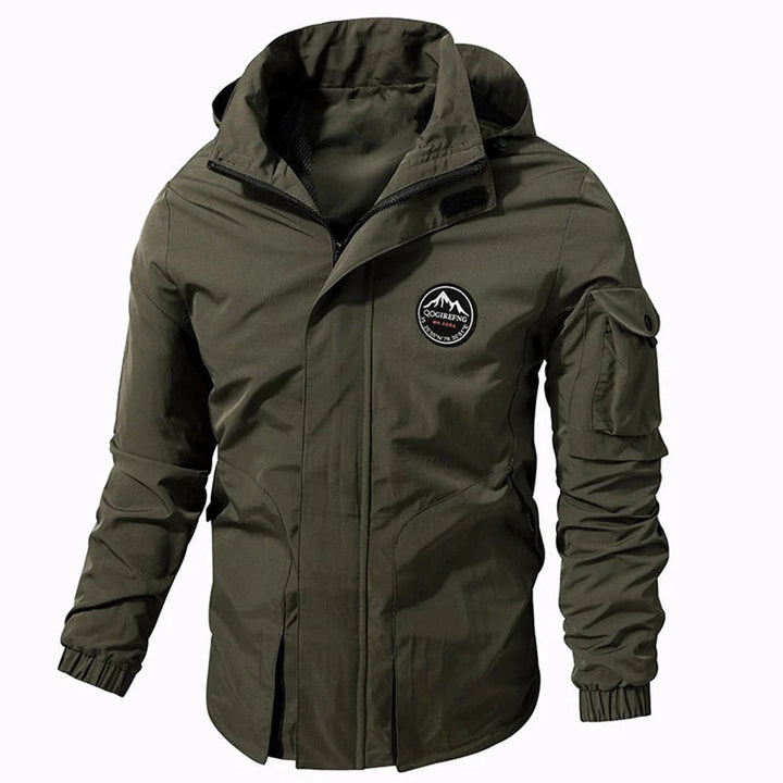 Conrad - Men's hooded bomber jacket - for casual wear