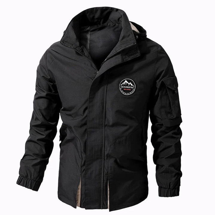 Conrad - Men's hooded bomber jacket - for casual wear