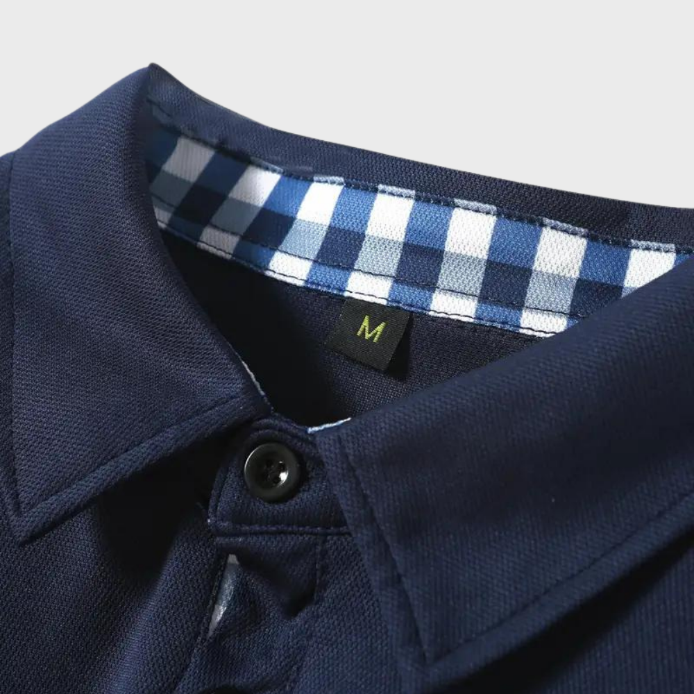 Atticus - Men's long-sleeve polo top