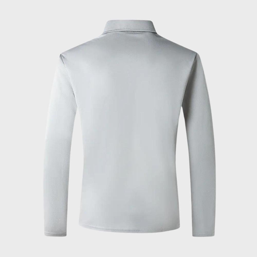Atticus - Men's long-sleeve polo top