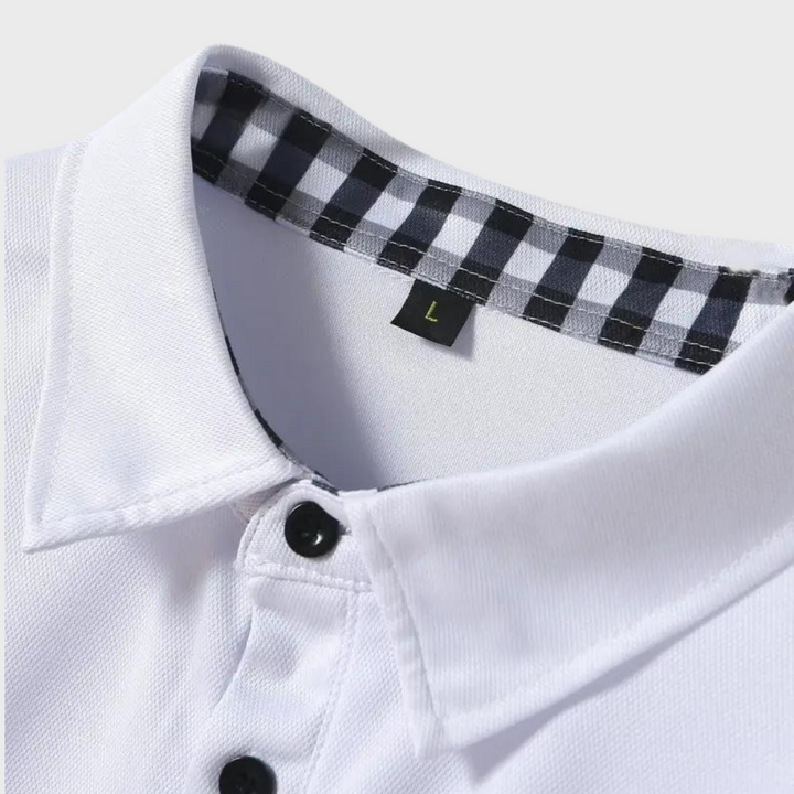 Atticus - Men's long-sleeve polo top