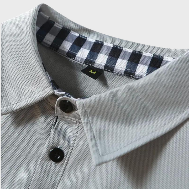 Atticus - Men's long-sleeve polo top