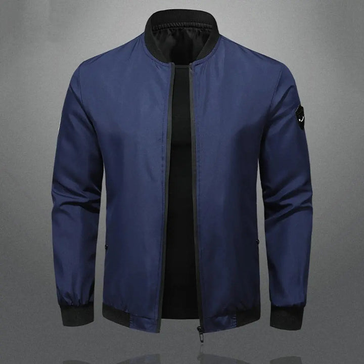 Men’s Casual Zip-Up Bomber Jacket | Lightweight