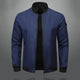 Men’s Casual Zip-Up Bomber Jacket | Lightweight