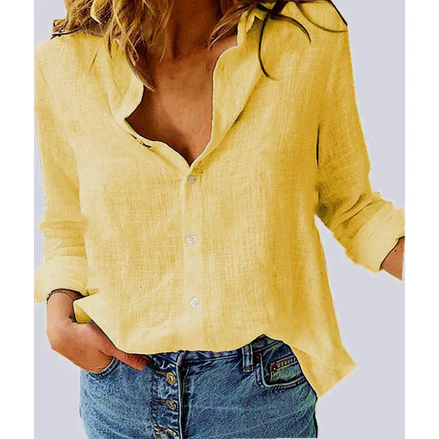 Women’s Printed Button Shirt | Casual Fit