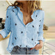Women’s Printed Button Shirt | Casual Fit
