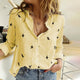Women’s Printed Button Shirt | Casual Fit