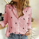 Women’s Printed Button Shirt | Casual Fit