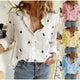 Women’s Printed Button Shirt | Casual Fit