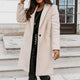 Women’s Long Overcoat | Single-Breasted