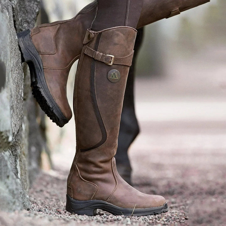 Women’s Tall Riding Boots | Buckle Strap