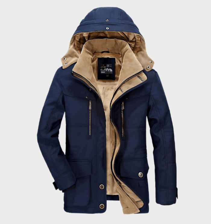 Brayden - Men's Insulated Waterproof Winter Jacket with Fleece Lining