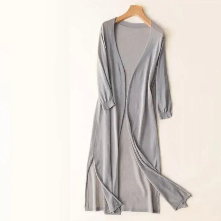 Women’s Lightweight Long Cardigan | Open Front