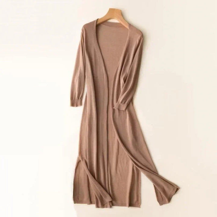 Women’s Lightweight Long Cardigan | Open Front