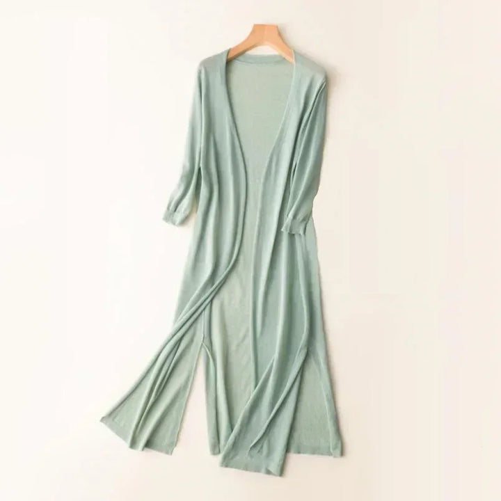 Women’s Lightweight Long Cardigan | Open Front