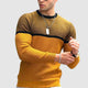 Men’s Two-Tone Knit Sweater | Crew Neck