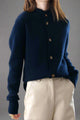 Women’s Buttoned Ribbed Cardigan | Long Sleeve