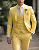 Men’s Three Piece Wedding Guest Suit Set | Classic