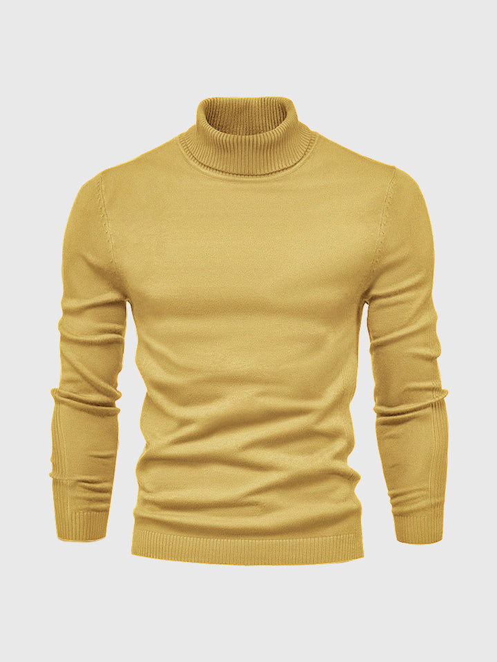 Men’s Turtleneck Sweater | Slim Fit