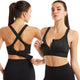 Women’s Sports Support Bra | Zipper Front