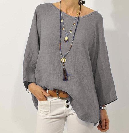 Women’s Loose Cut Long Sleeve Top | Casual