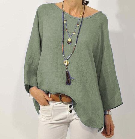 Women’s Loose Cut Long Sleeve Top | Casual