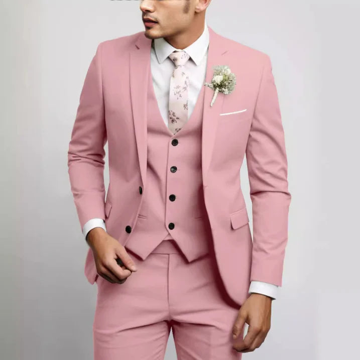 Men’s Three Piece Wedding Guest Suit | Formal