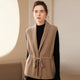 Women’s Ribbed Belted Vest | Sleeveless