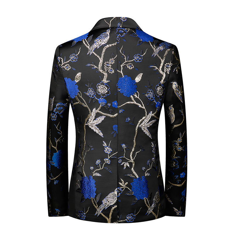 Men’s Floral Blazer Suit Set | Formal Partywear
