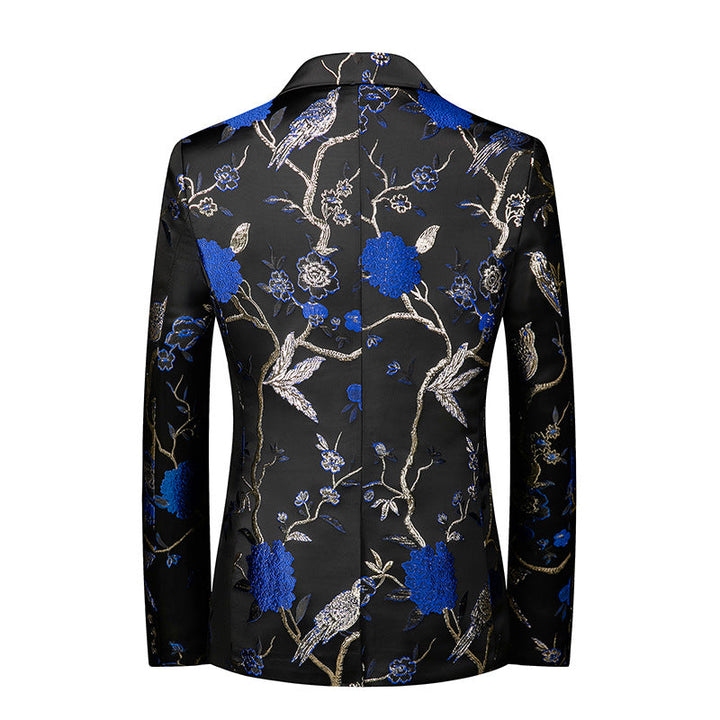 Men’s Floral Blazer Suit Set | Formal Partywear
