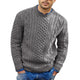 Men’s Cable Knit Jumper | Crew Neck
