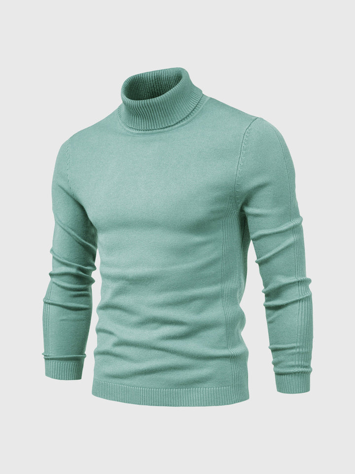 Men’s Turtleneck Sweater | Slim Fit