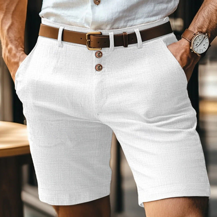 Ethan - Casual slim fit shorts for men