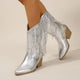 Women’s Fringe Western Boots | Block Heel