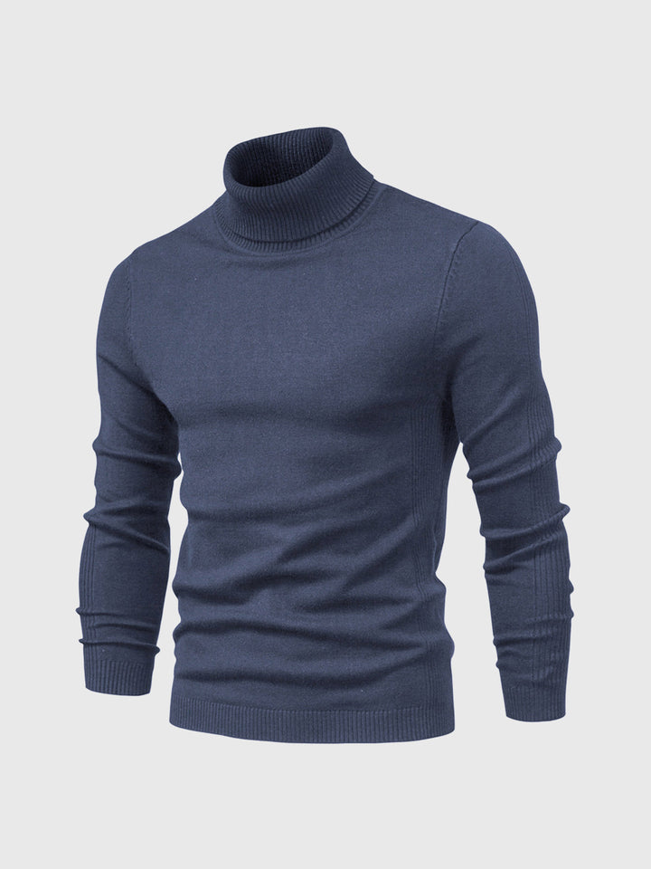 Men’s Turtleneck Sweater | Slim Fit