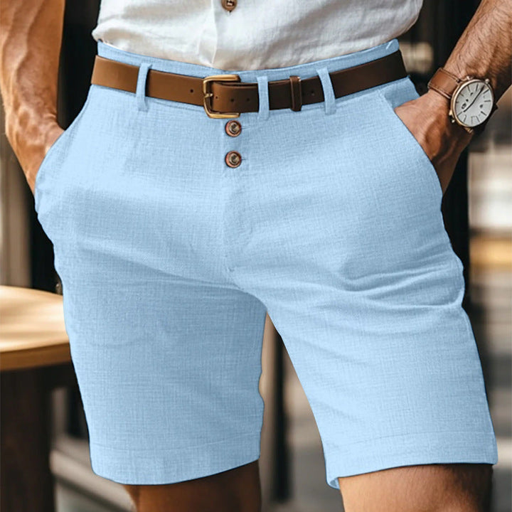Ethan - Casual slim fit shorts for men