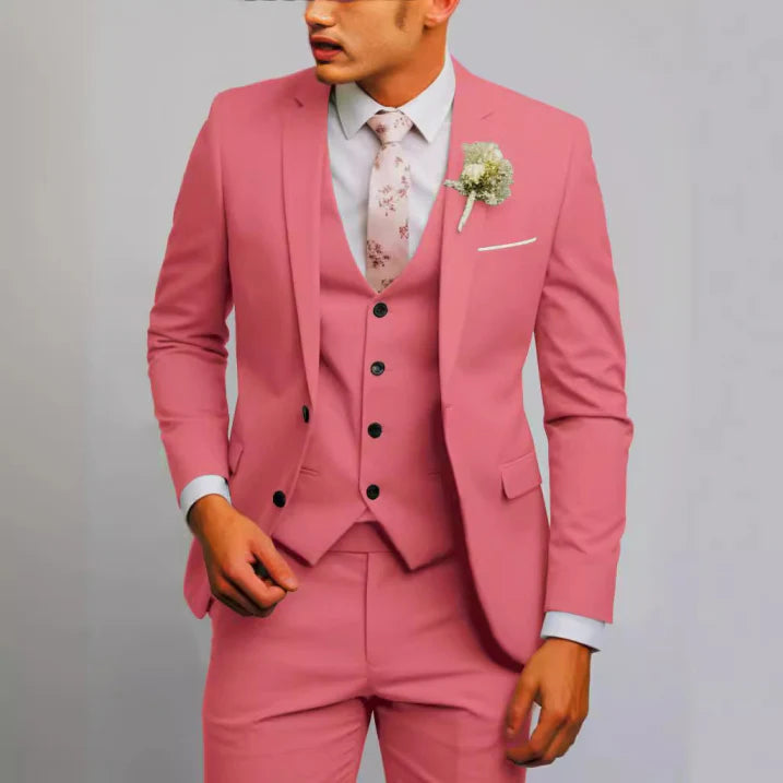Men’s Three Piece Wedding Guest Suit | Formal