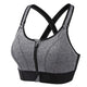 Women’s Sports Support Bra | Zipper Front