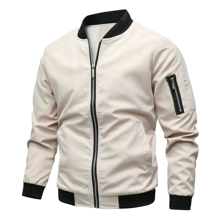 Men’s Lightweight Bomber Jacket | Zip Pocket