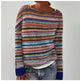 Women’s Mixed Pattern Sweater | Long Sleeve