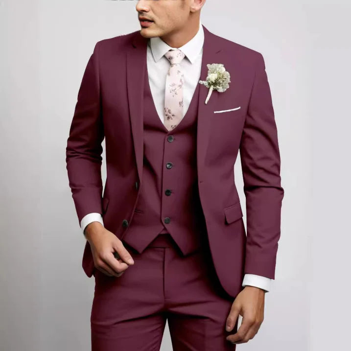 Men’s Three Piece Wedding Guest Suit | Formal