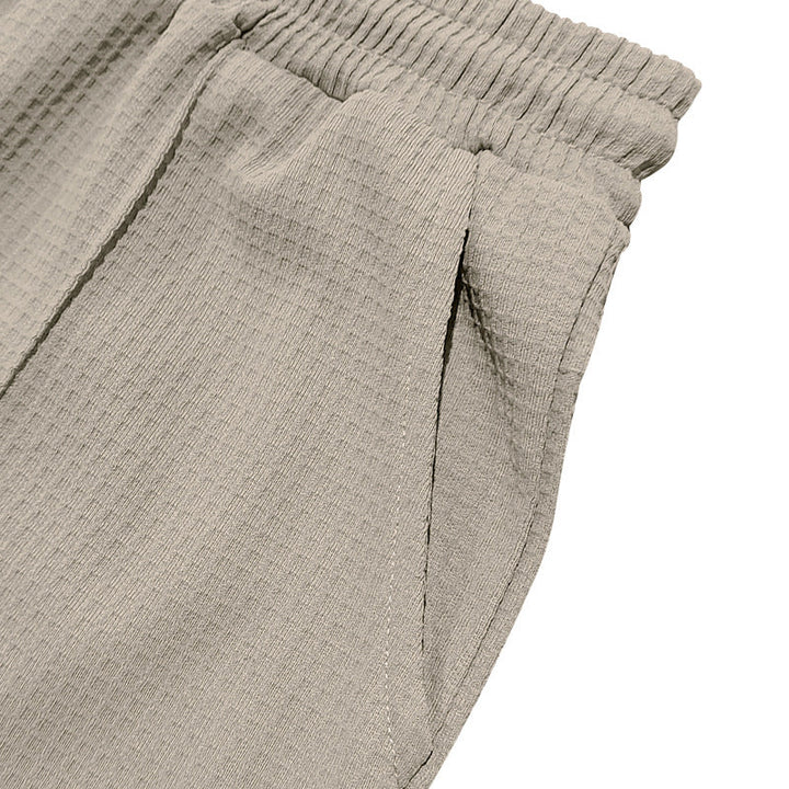 Elijah - Casual elastic waist straight pants