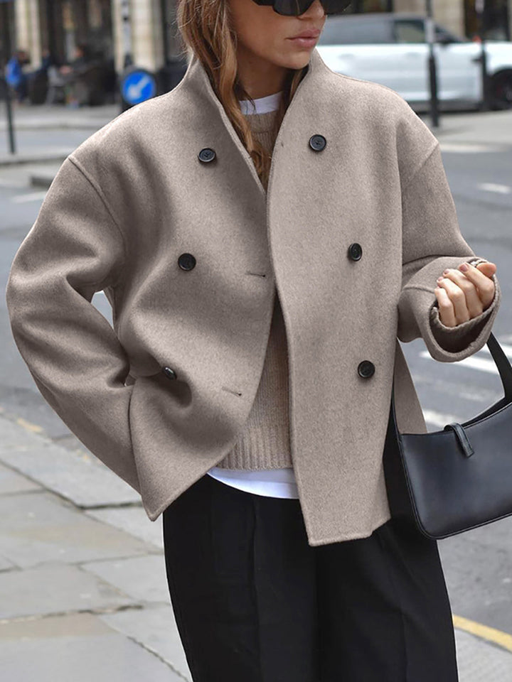 Women’s Oversized Buttoned Jacket | Short