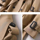Women’s Double-Breasted Trench Coat | Belted