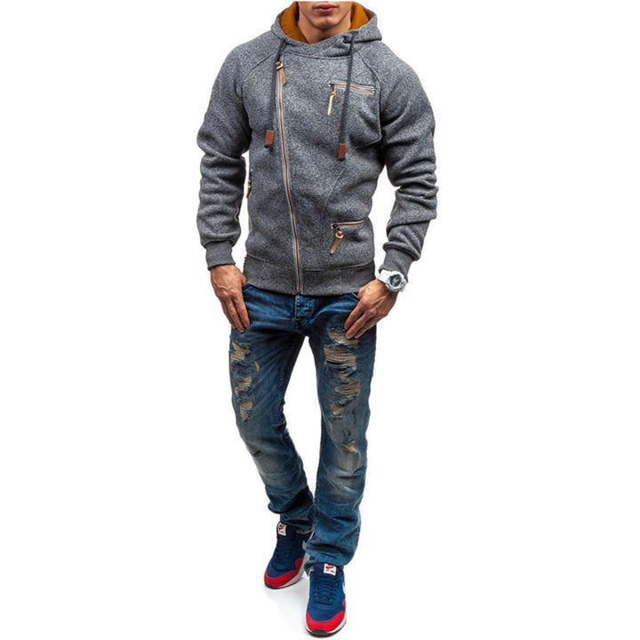 Dallas - Fleece hooded vest for men