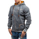 Men’s Asymmetric Zip Hoodie | Drawstring