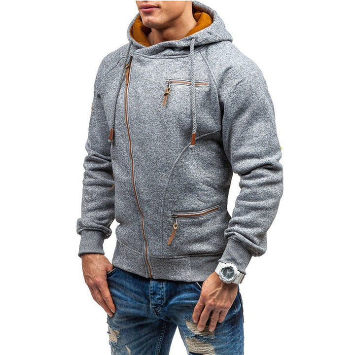 Dallas - Fleece hooded vest for men