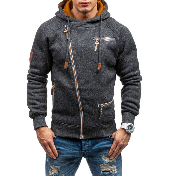 Dallas - Fleece hooded vest for men